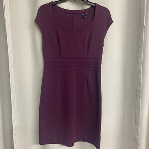 Banana Republic purple/eggplant sleeveless dress size small